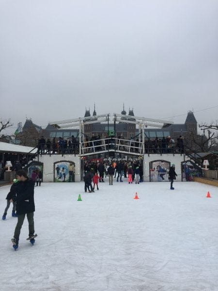IJsbaan Amsterdam museumplein