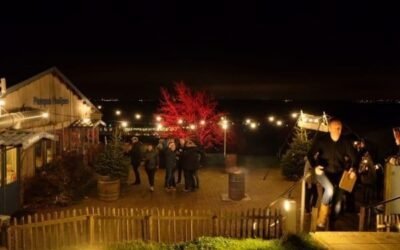 Winterlicht bij Fort Pampus is magisch