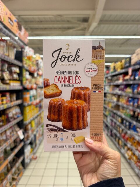 Bakspullen in de Franse supermarkt