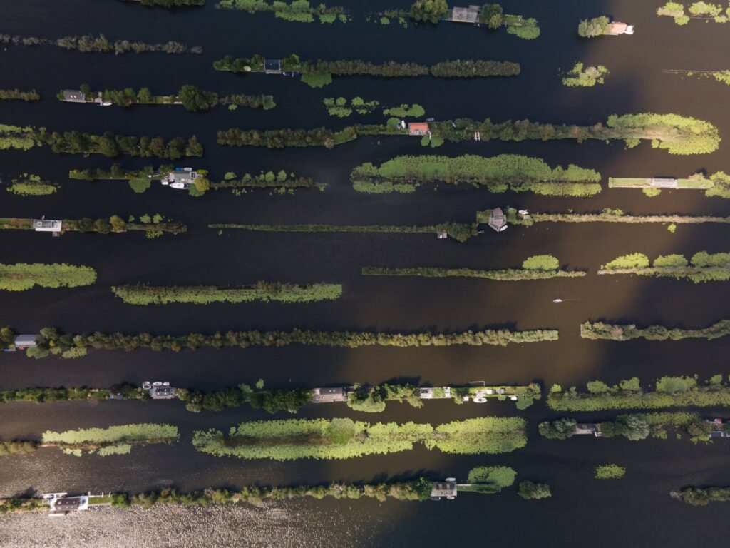 Drone locatie Utrecht - Vinkeveense Plassen