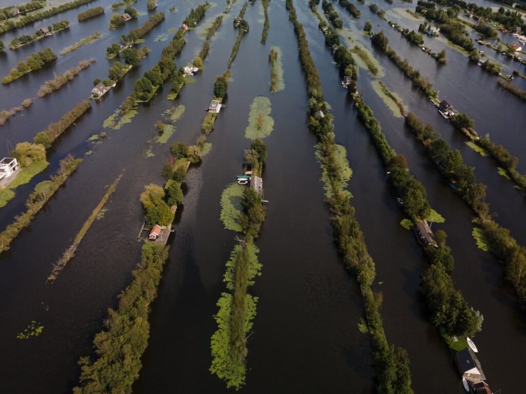 Drone locatie Utrecht - Vinkeveense Plassen