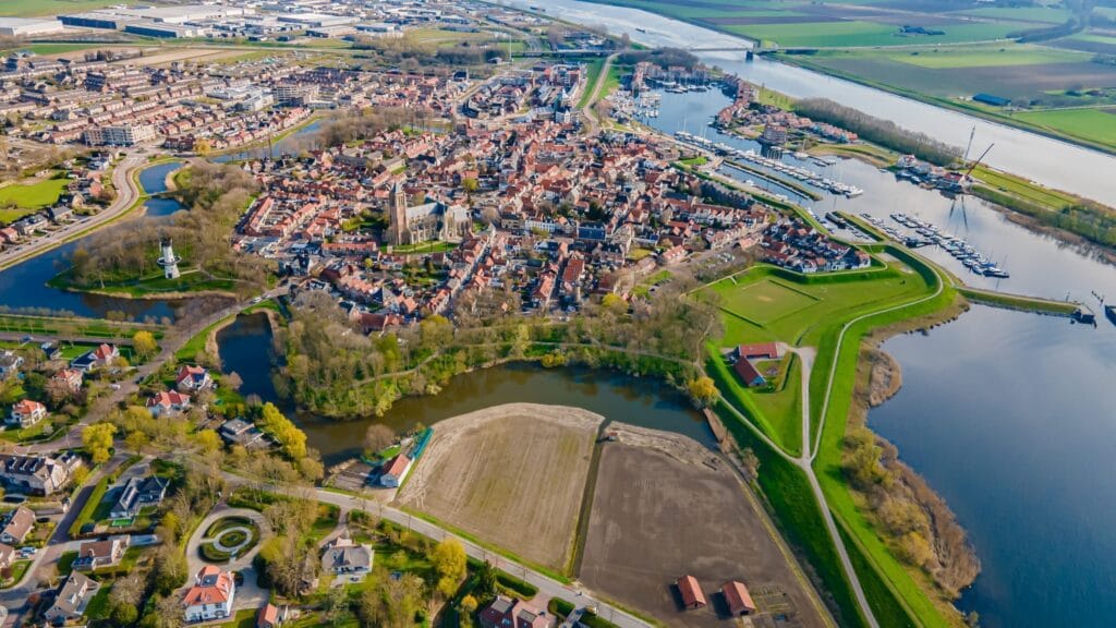 DJI 0982 scaled 1 - Vestingsteden in Nederland, de mooiste op een rij