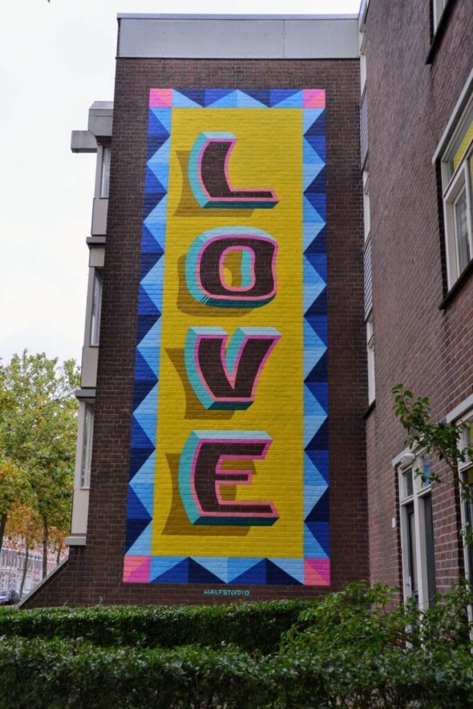 Street Art Rotterdam: Emanuel Barreira en Mariana Branco