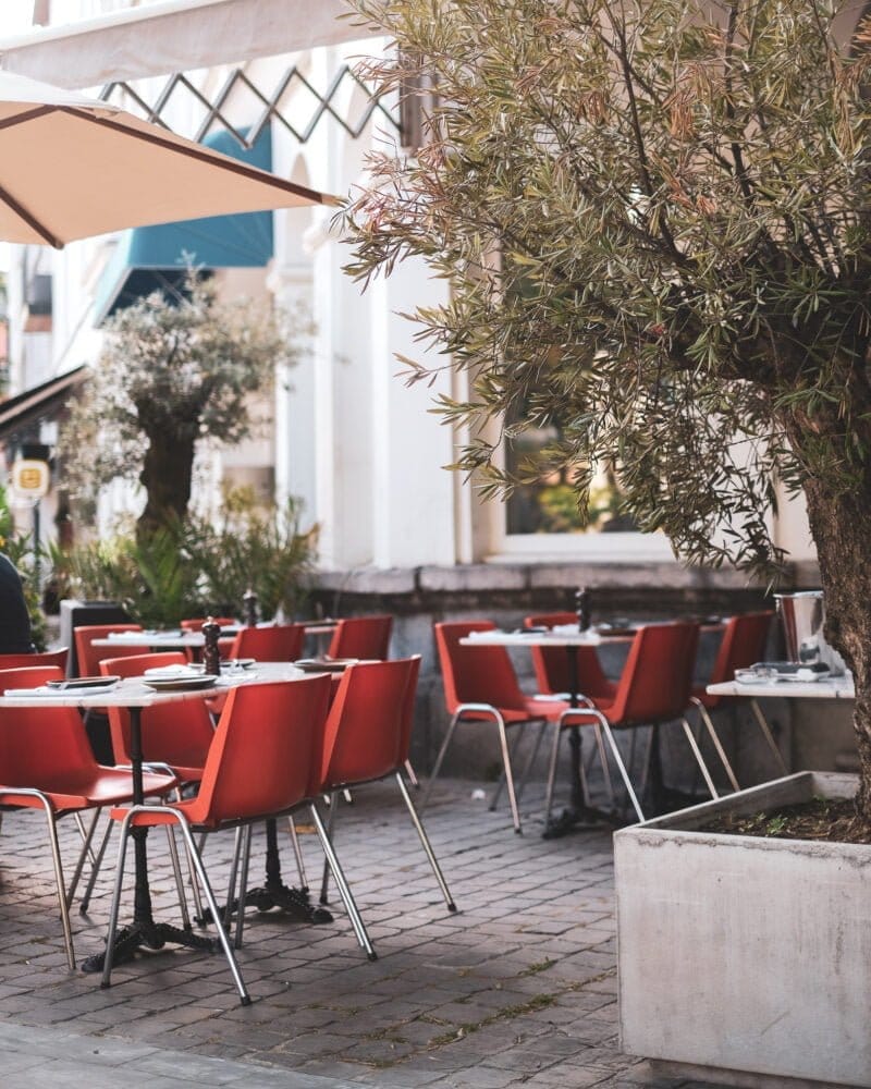 Terras van Hotel Pilar