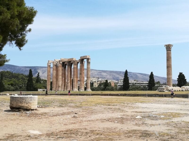 Athene zien en doen, de tempel van Zeus