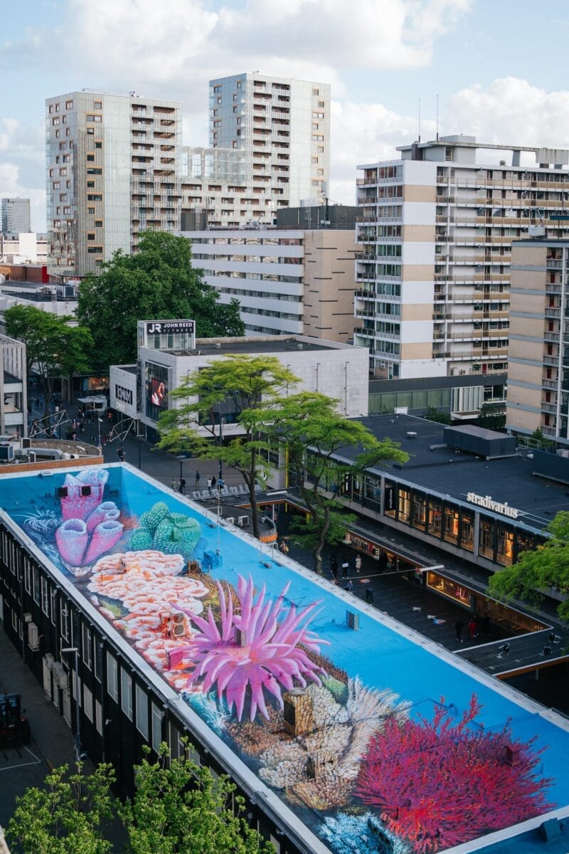 Rotterdam vanuit de lucht