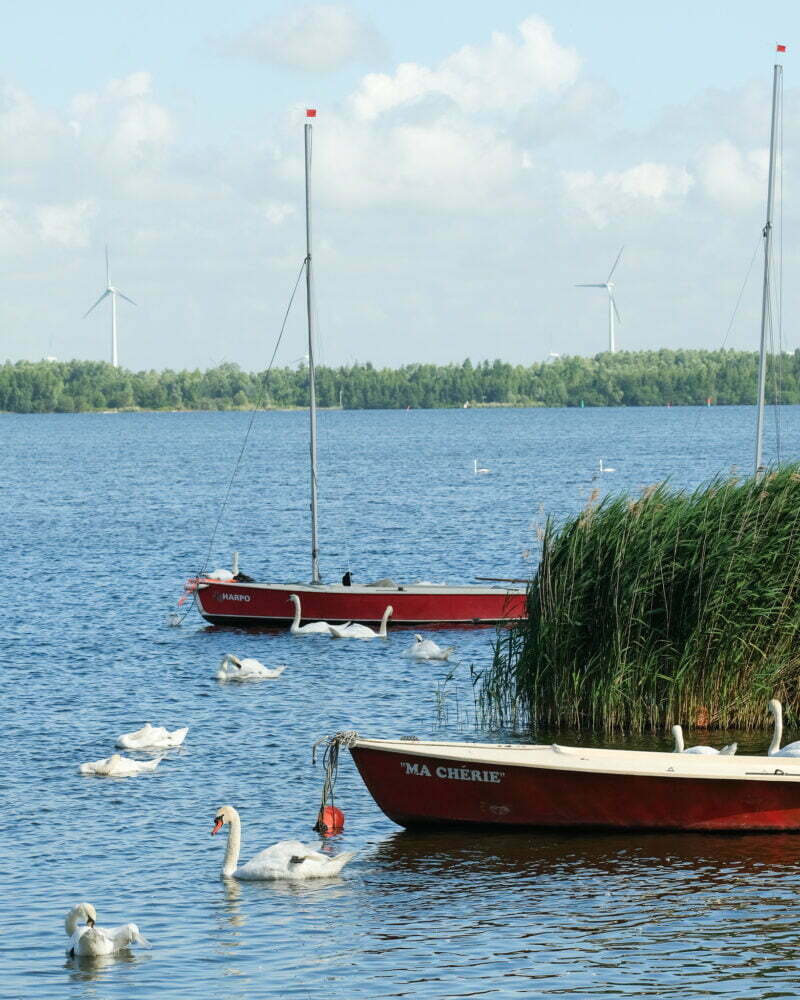 Op het water in Harderwijk