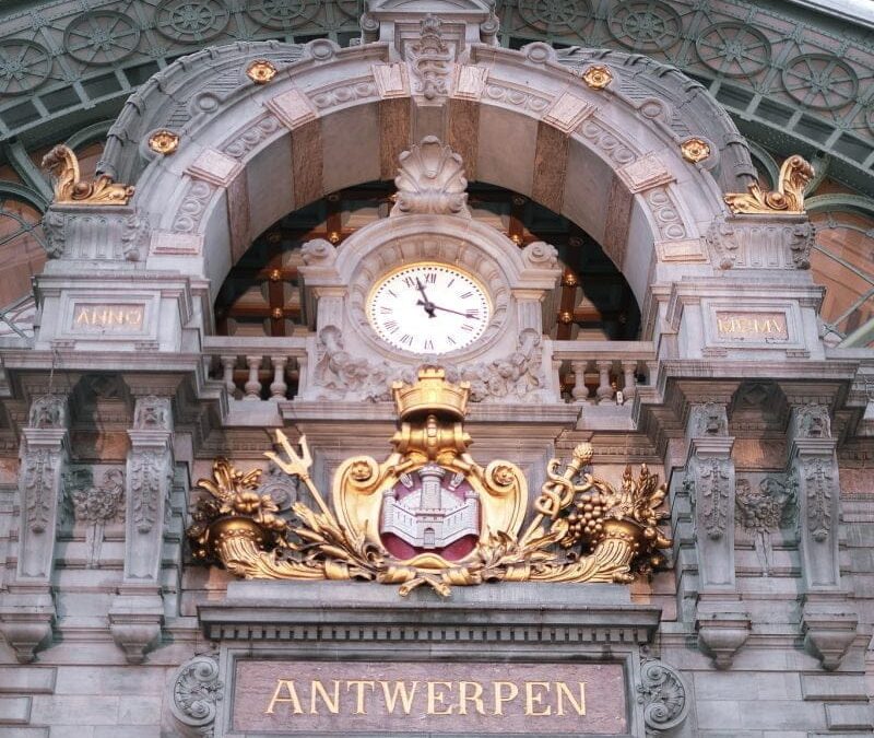 Op stedentrip met de trein naar Antwerpen