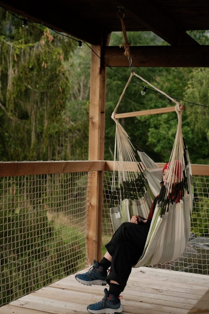 Nutchel Elzas Up in the Air met hangmat