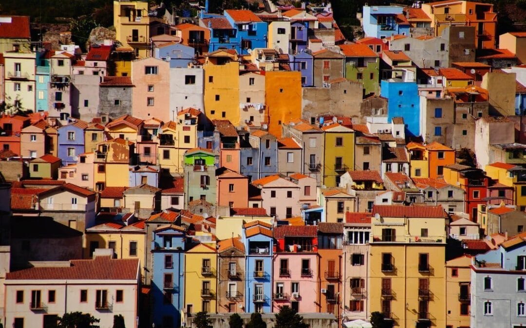 Bosa, een kleurrijk stadje op Sardinië