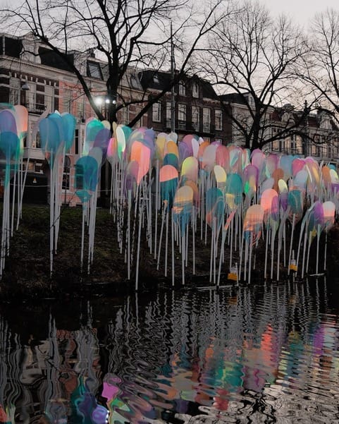 Amsterdam Light Festival kunstwerk