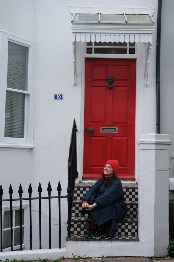 De kleurrijke deuren van Brighton