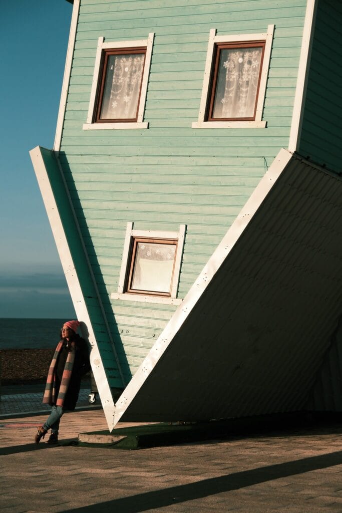 Fotospot Brighton - The Upside Down House