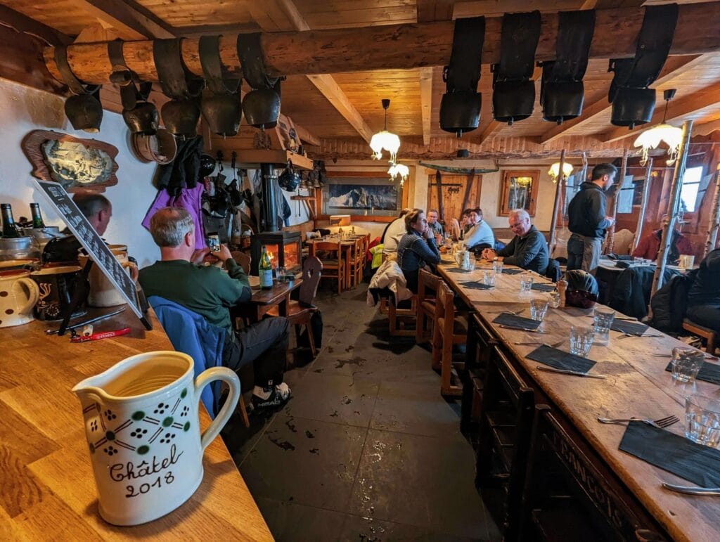 Lunchen bij Chez Deniz - Châtel