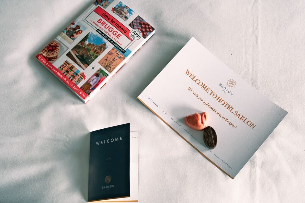 Warm welkom Hotel Du Sablon in Brugge