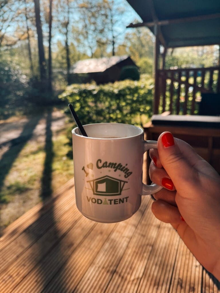 Heerlijk ontspannen wakker worden in de Vodatent bij Antwerpen