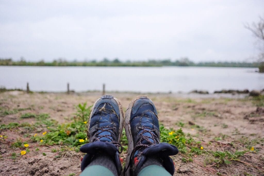 HOKA in de bergen - AnacaPA 2 MiD - gore Tex