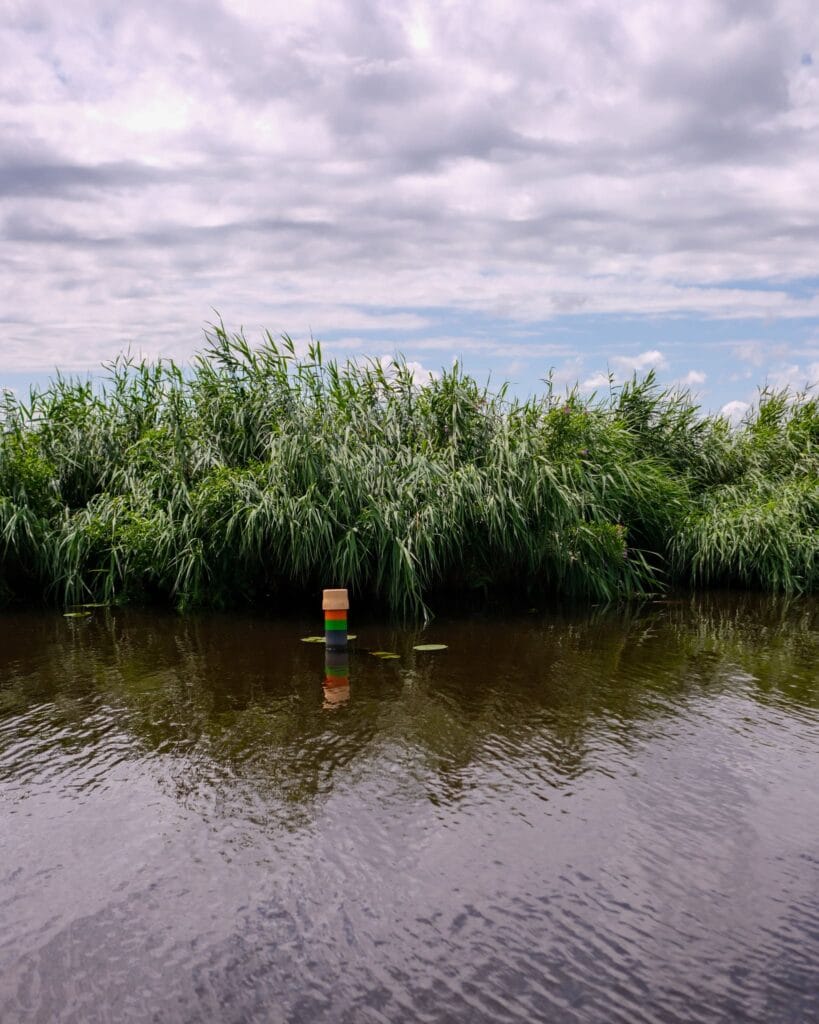 Het Ilperveld - bootje huren - route plattegrond