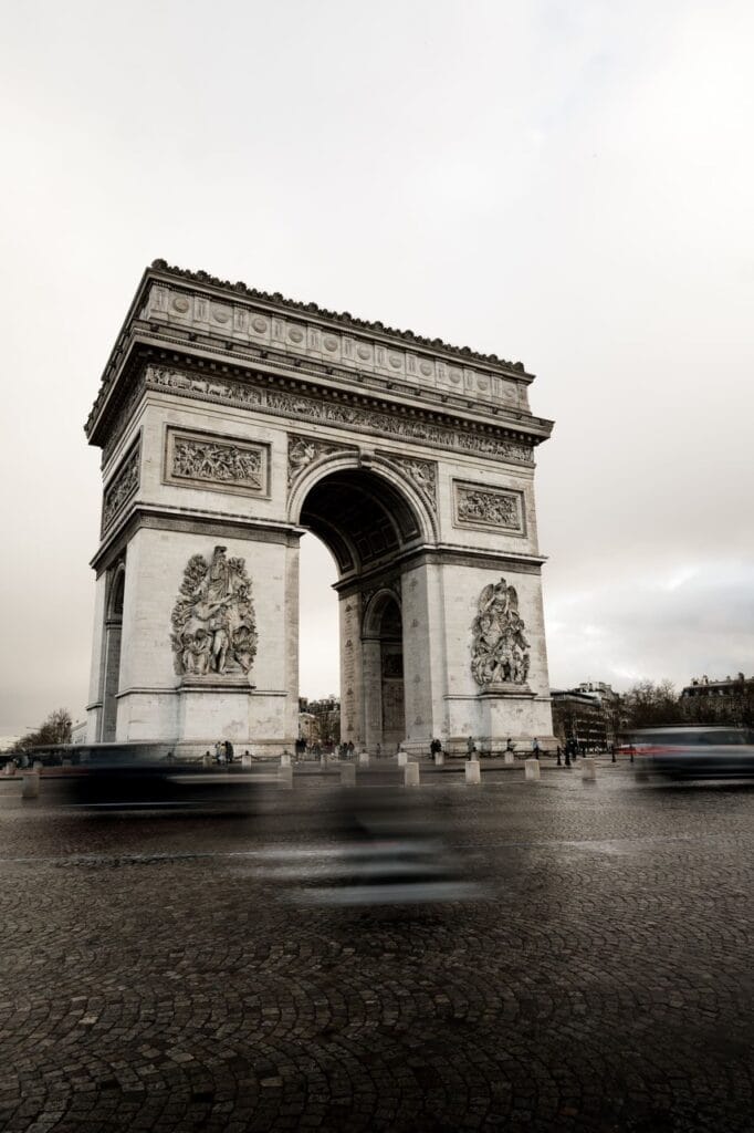 Uitzicht vanaf Ard de Triomphe