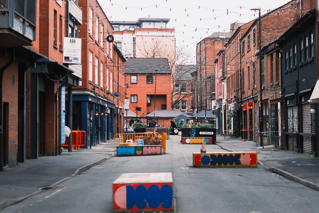 Leuke wijk Northern Quarter Manchester