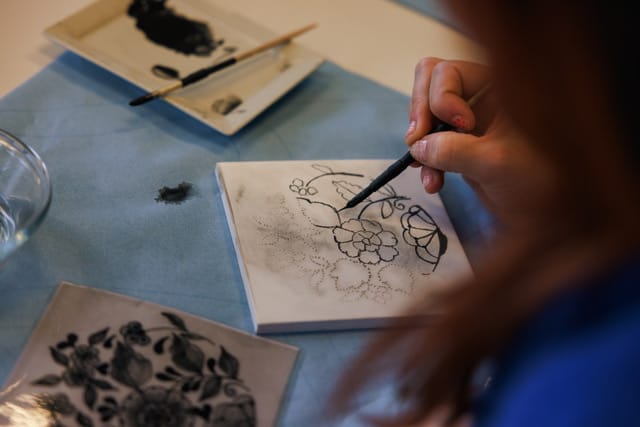Workshop Delfts Blauw bij Royal Delft Museum
