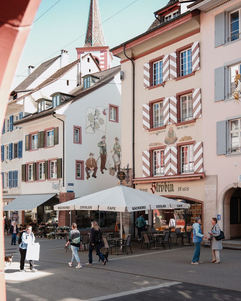 Liestal centrum - Verbazen en onthaasten in Baselland