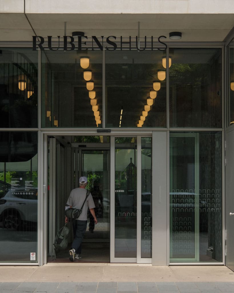 Rubenshuis entree - Volg de Meestertocht van Rubens door Antwerpen