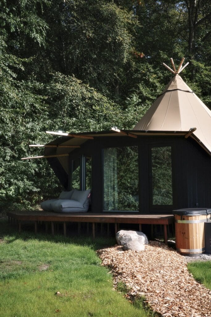 Feathers Fold tipi glamping Bodhine - Bodhine, meer dan een weekendje weg in Drenthe